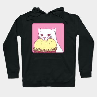 Kitty burger bite Hoodie